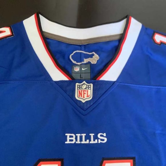 Nike Buffalo Bills Stefon Diggs #14 Home Jersey NFL - Picture 4 of 10